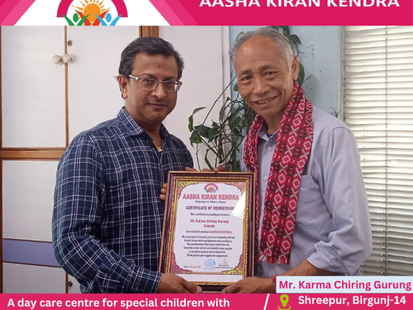 Mr. Karma Chiring Gurung - Life Member